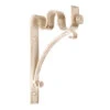 20/12mm Double Pole Standard Bracket In Old Ivory 2 20/12mm Double Pole Standard Bracket In Old Ivory -Curtains & Poles Sales 6006oi 11
