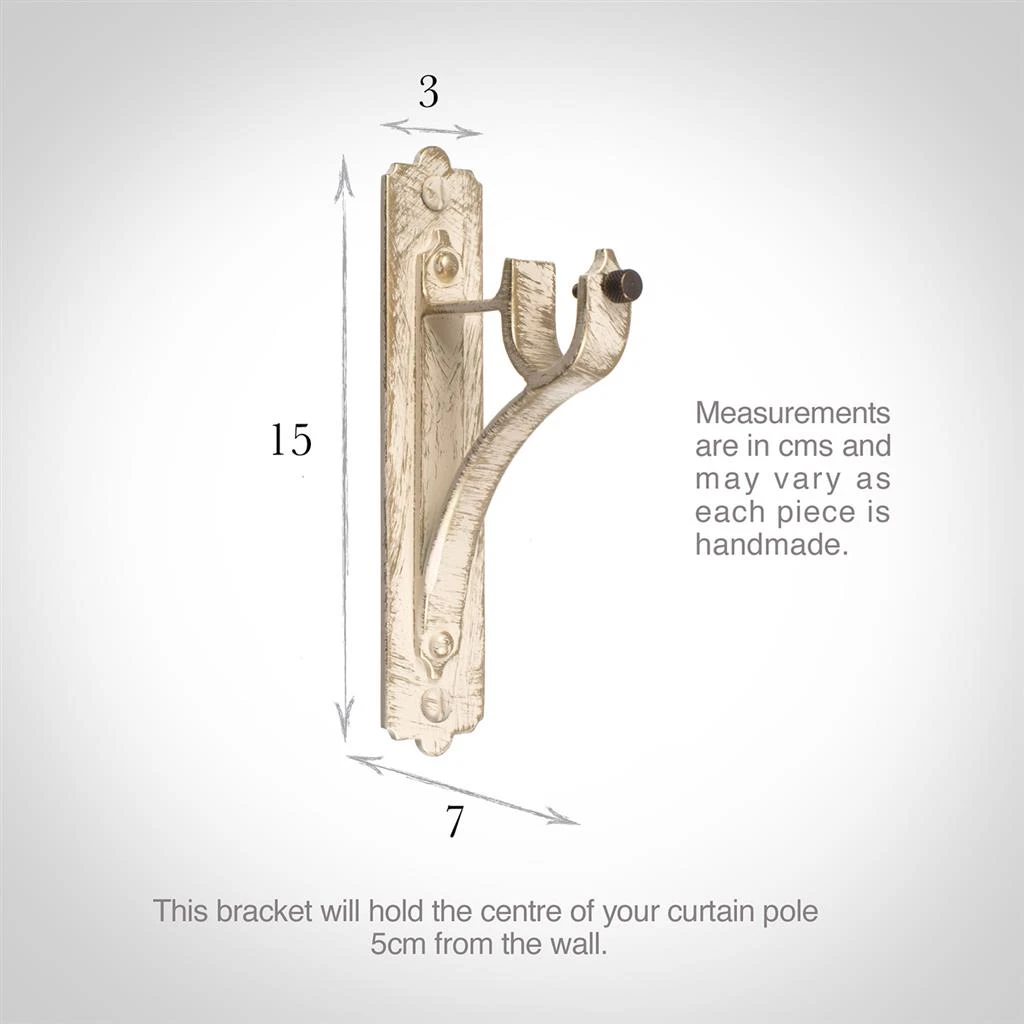 20mm Brett Standard Bracket In Old Ivory 6 20mm Brett Standard Bracket In Old Ivory - Image 4