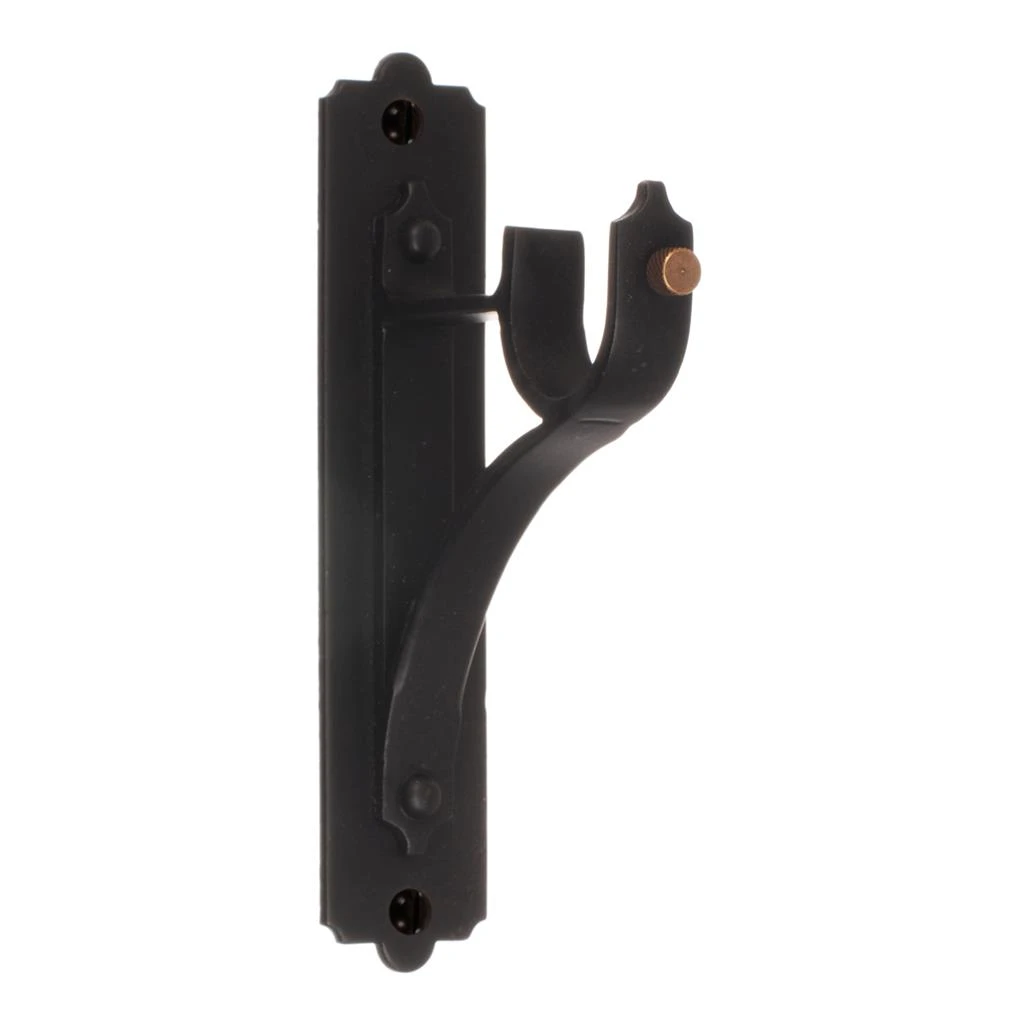 25mm Brett Standard Bracket In Matt Black 4 25mm Brett Standard Bracket In Matt Black - Image 2