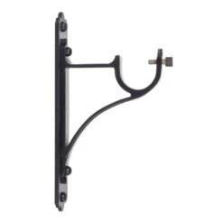 25mm Brett Standard Bracket In Matt Black 11 25mm Brett Standard Bracket In Matt Black -Curtains & Poles Sales 6010mb 20