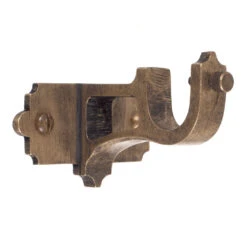 19mm Brett Centre Bracket In Antiqued Brass