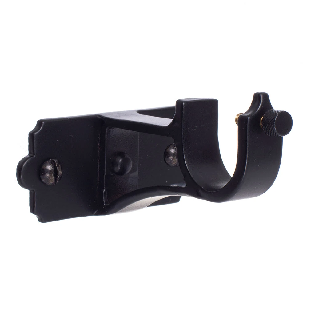 20mm Brett Centre Bracket In Matt Black 3 20mm Brett Centre Bracket In Matt Black