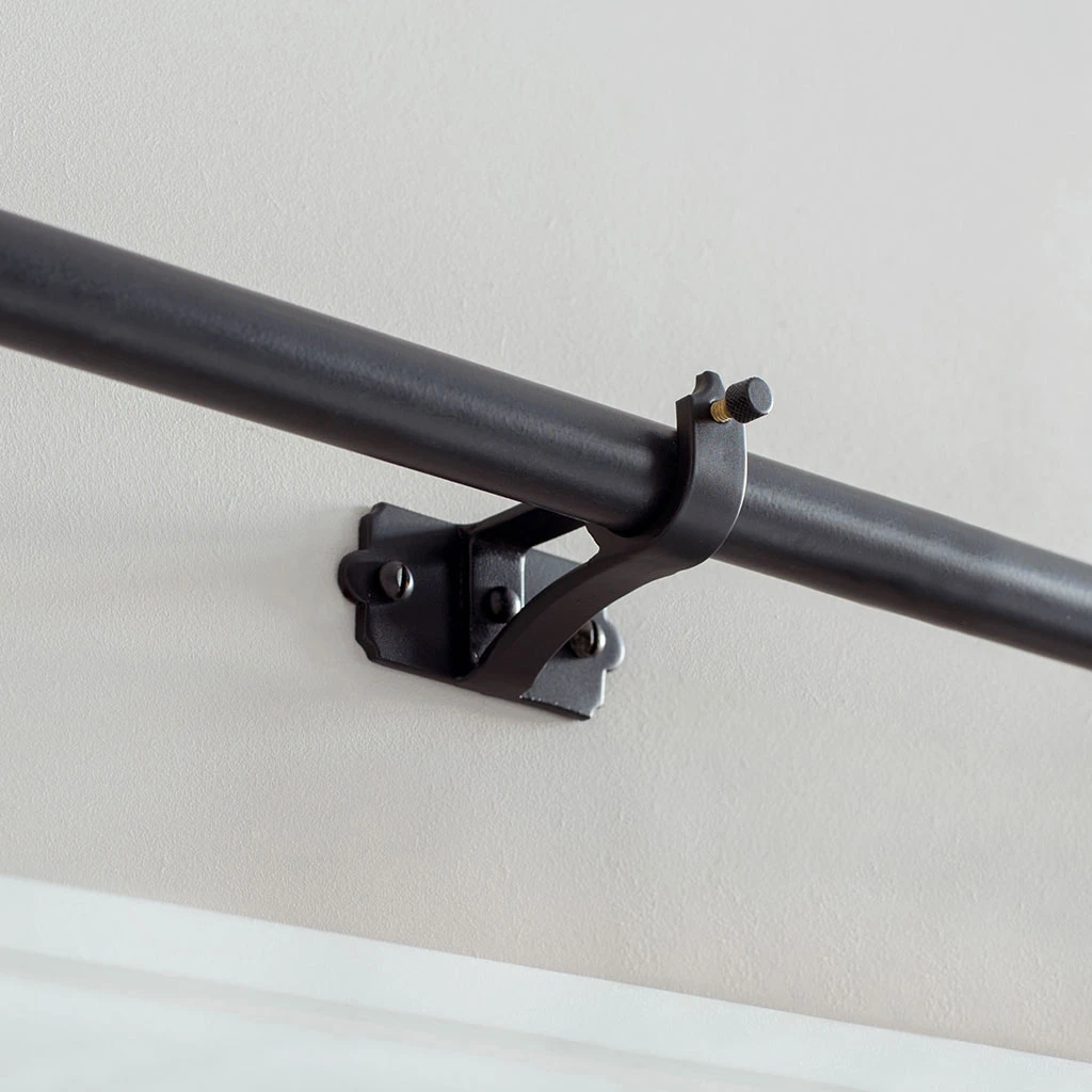 20mm Brett Centre Bracket In Matt Black 4 20mm Brett Centre Bracket In Matt Black - Image 2