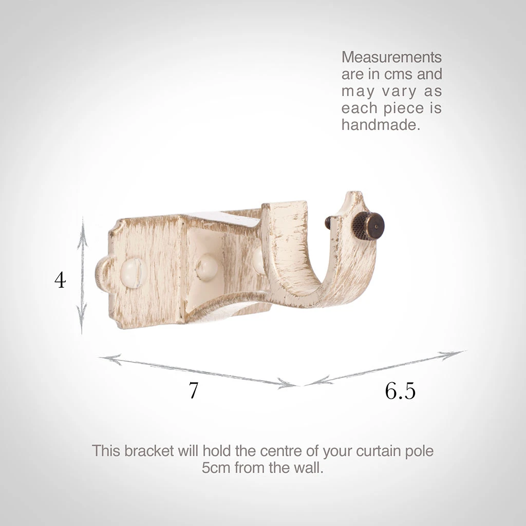 20mm Brett Centre Bracket In Old Ivory 6 20mm Brett Centre Bracket In Old Ivory - Image 4