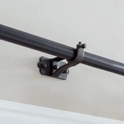 25mm Brett Centre Bracket In Beeswax -Curtains & Poles Sales 6012bw 12