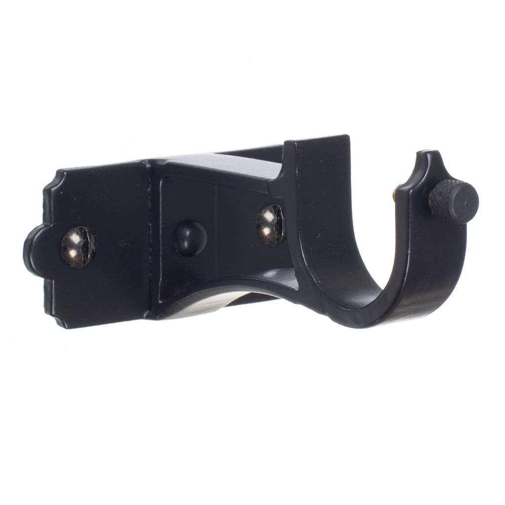 25mm Brett Centre Bracket In Matt Black 3 25mm Brett Centre Bracket In Matt Black