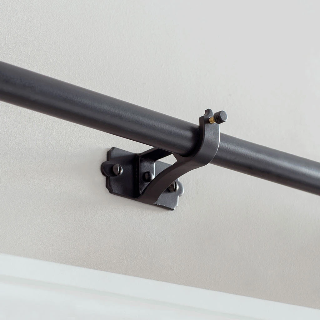 25mm Brett Centre Bracket In Matt Black 4 25mm Brett Centre Bracket In Matt Black - Image 2