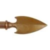 19mm Hasta Spear Finial In Antiqued Brass 1 19mm Hasta Spear Finial In Antiqued Brass -Curtains & Poles Sales 6017ab 1