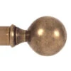 25mm Brass Ball Finial In Antiqued Brass 1 25mm Brass Ball Finial In Antiqued Brass -Curtains & Poles Sales 6019ab 11