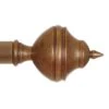 25mm Brass Empire Finial In Antiqued Brass -Curtains & Poles Sales 6023ab 1
