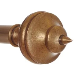 25mm Brass Empire Finial In Antiqued Brass 8 25mm Brass Empire Finial In Antiqued Brass -Curtains & Poles Sales 6023ab 2