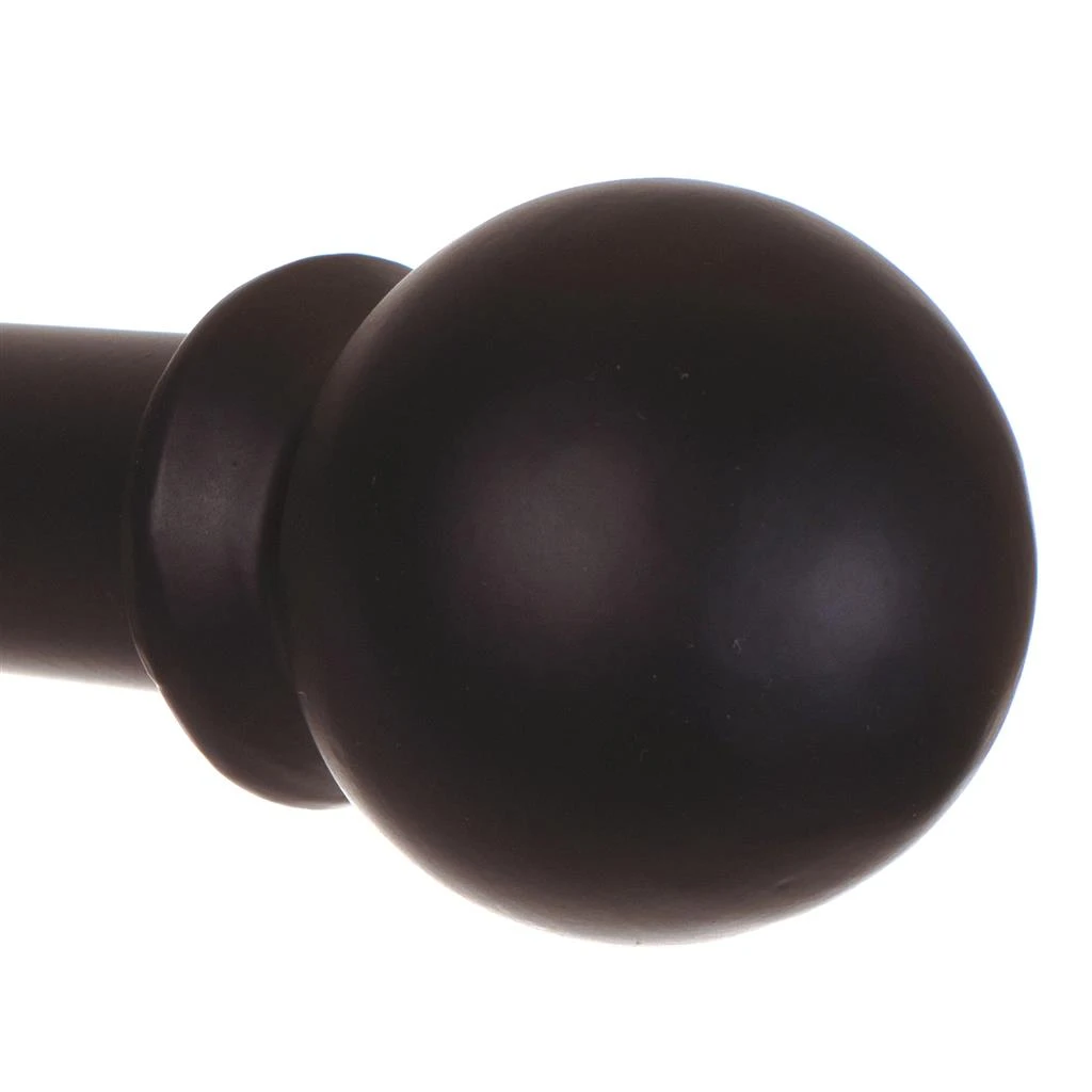 25mm Cannonball Finial In Matt Black 5 25mm Cannonball Finial In Matt Black - Image 3