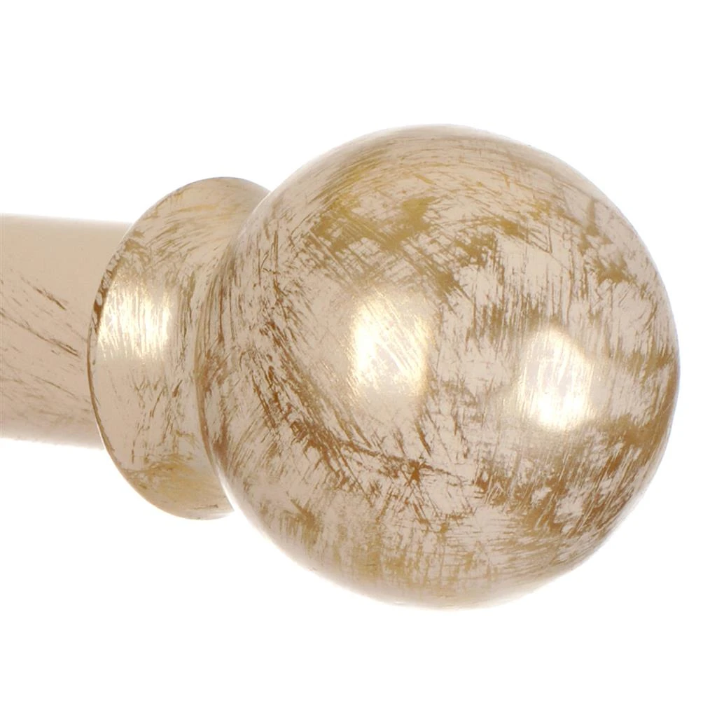 25mm Cannonball Finial In Old Ivory 5 25mm Cannonball Finial In Old Ivory - Image 3