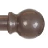 25mm Cannonball Finial In Polished -Curtains & Poles Sales 602po 1