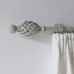 25mm Cage & Ball Finial In Clay -Curtains & Poles Sales 603cl 12