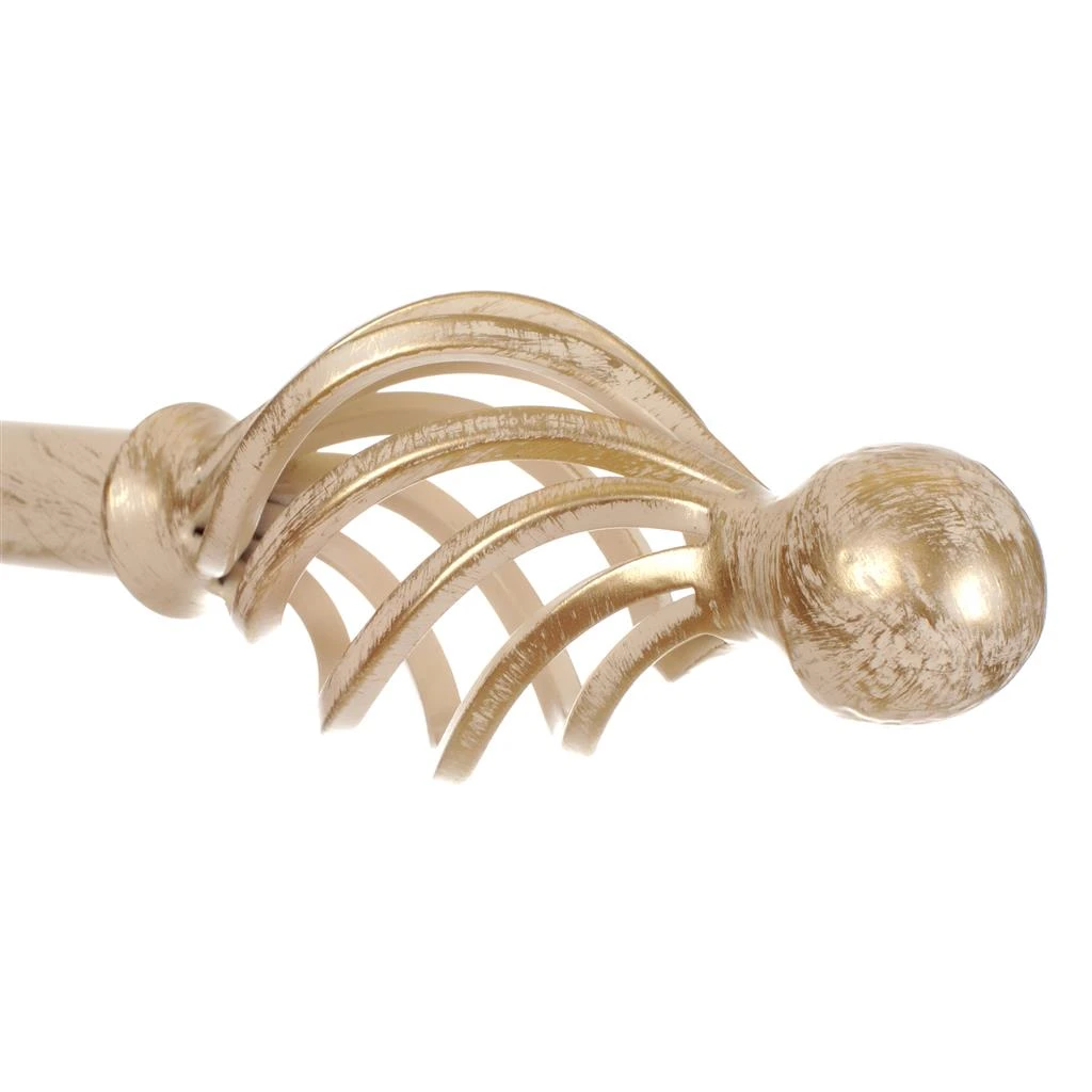 25mm Cage & Ball Finial In Old Ivory 5 25mm Cage & Ball Finial In Old Ivory - Image 3