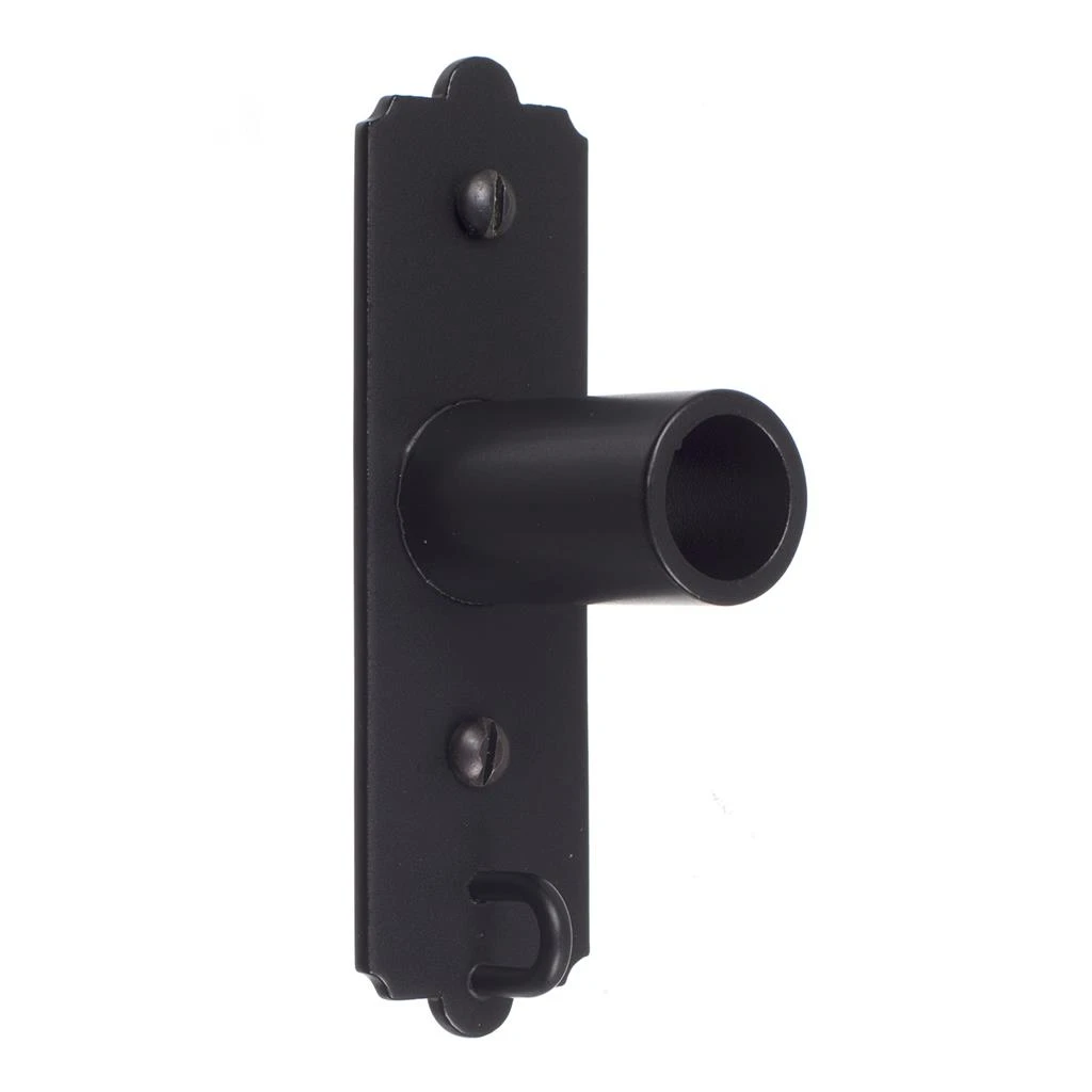 25mm Brett Recess Bracket In Matt Black 3 25mm Brett Recess Bracket In Matt Black