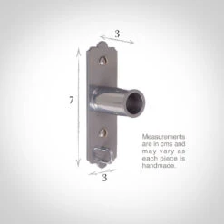 25mm Brett Recess Bracket In Mercury 8 25mm Brett Recess Bracket In Mercury -Curtains & Poles Sales 6047me 13