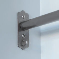 25mm Brett Recess Bracket In Polished -Curtains & Poles Sales 6047po 12