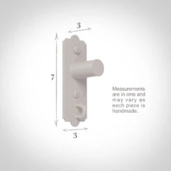 20mm Brett Recess Bracket In Clay 8 20mm Brett Recess Bracket In Clay -Curtains & Poles Sales 6048cl 13