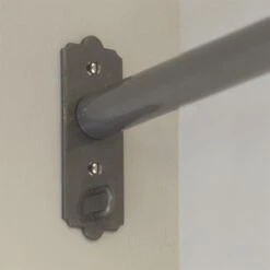 20mm Brett Recess Bracket In Polished -Curtains & Poles Sales 6048po 2