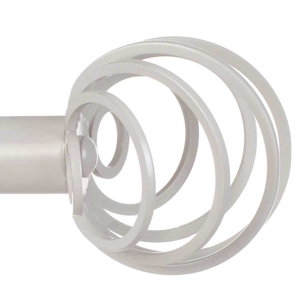 25mm Spiral Finial In Clay 3 25mm Spiral Finial In Clay