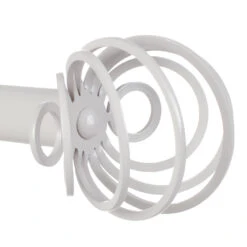 25mm Spiral Finial In Clay 7 25mm Spiral Finial In Clay -Curtains & Poles Sales 6062cl 20