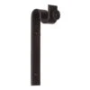 12mm Chapel Standard Bracket In Matt Black -Curtains & Poles Sales 6066mb 1