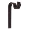 20mm Chapel Standard Bracket In Matt Black 1 20mm Chapel Standard Bracket In Matt Black -Curtains & Poles Sales 6067mb 1