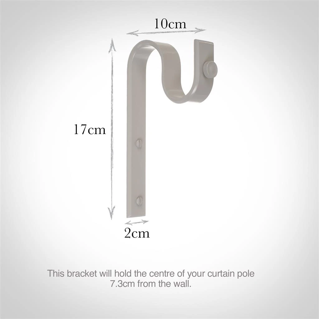 38mm Chapel Standard Bracket In Clay 5 38mm Chapel Standard Bracket In Clay - Image 3