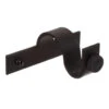 20mm Chapel Centre Bracket In Matt Black -Curtains & Poles Sales 6071mb 11