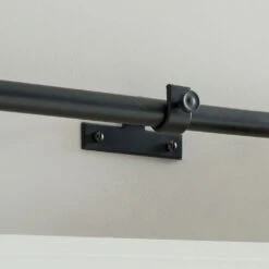 20mm Chapel Centre Bracket In Matt Black -Curtains & Poles Sales 6071mb 12 1