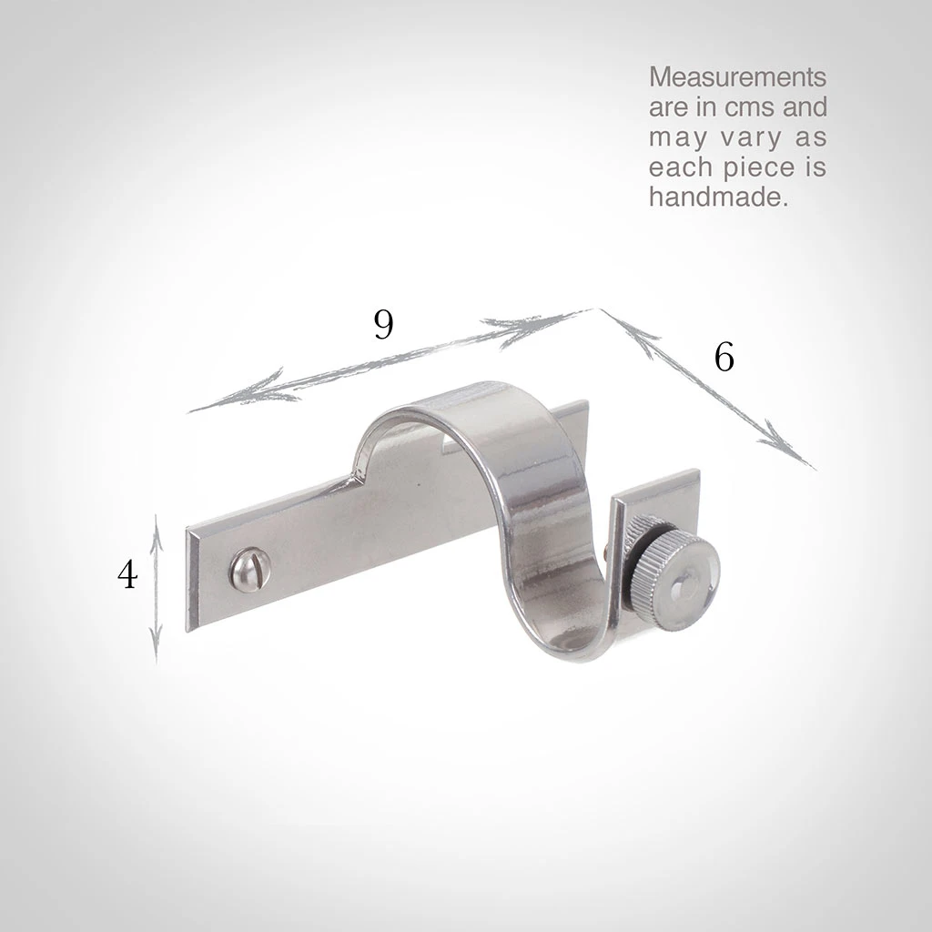 20mm Chapel Centre Bracket In Mercury 5 20mm Chapel Centre Bracket In Mercury - Image 3