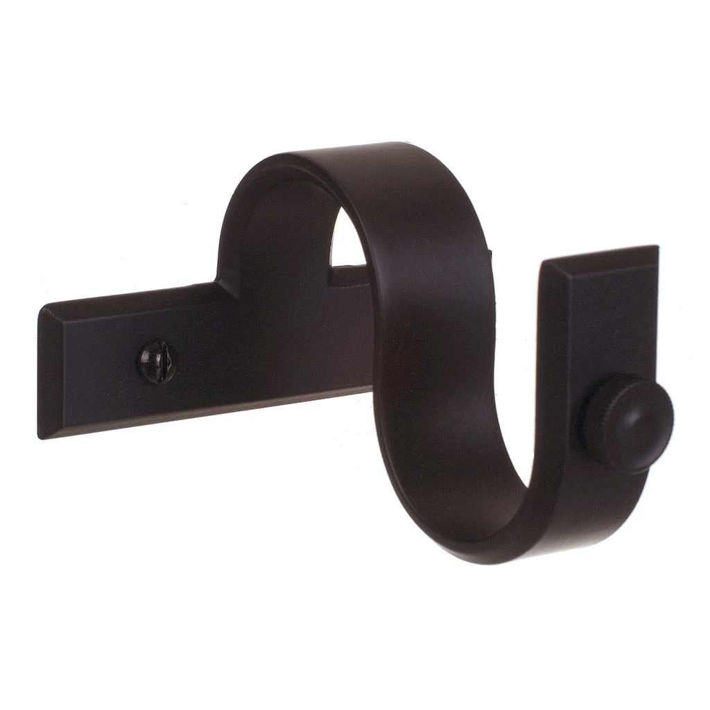 38mm Chapel Centre Bracket In Matt Black 3 38mm Chapel Centre Bracket In Matt Black