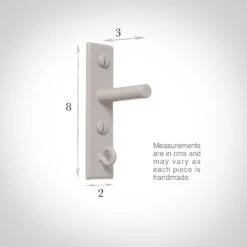 12mm Chapel Recess Bracket In Clay -Curtains & Poles Sales 6074cl 13