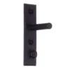 12mm Chapel Recess Bracket In Matt Black -Curtains & Poles Sales 6074mb 11