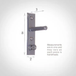 12mm Chapel Recess Bracket In Mercury 8 12mm Chapel Recess Bracket In Mercury -Curtains & Poles Sales 6074me 13