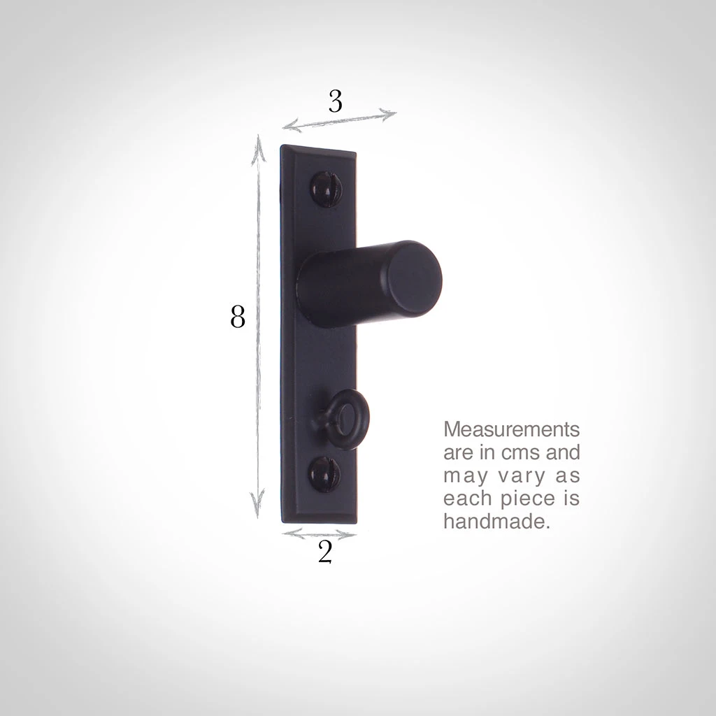 20mm Chapel Recess Bracket In Matt Black 5 20mm Chapel Recess Bracket In Matt Black - Image 3