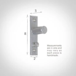 20mm Chapel Recess Bracket In Mercury -Curtains & Poles Sales 6075me 13