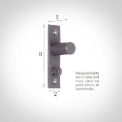 20mm Chapel Recess Bracket In Polished -Curtains & Poles Sales 6075po 13