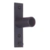 25mm Chapel Recess Bracket In Matt Black -Curtains & Poles Sales 6076mb 11