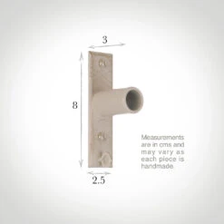 25mm Chapel Recess Bracket In Old Ivory 8 25mm Chapel Recess Bracket In Old Ivory -Curtains & Poles Sales 6076oi 13