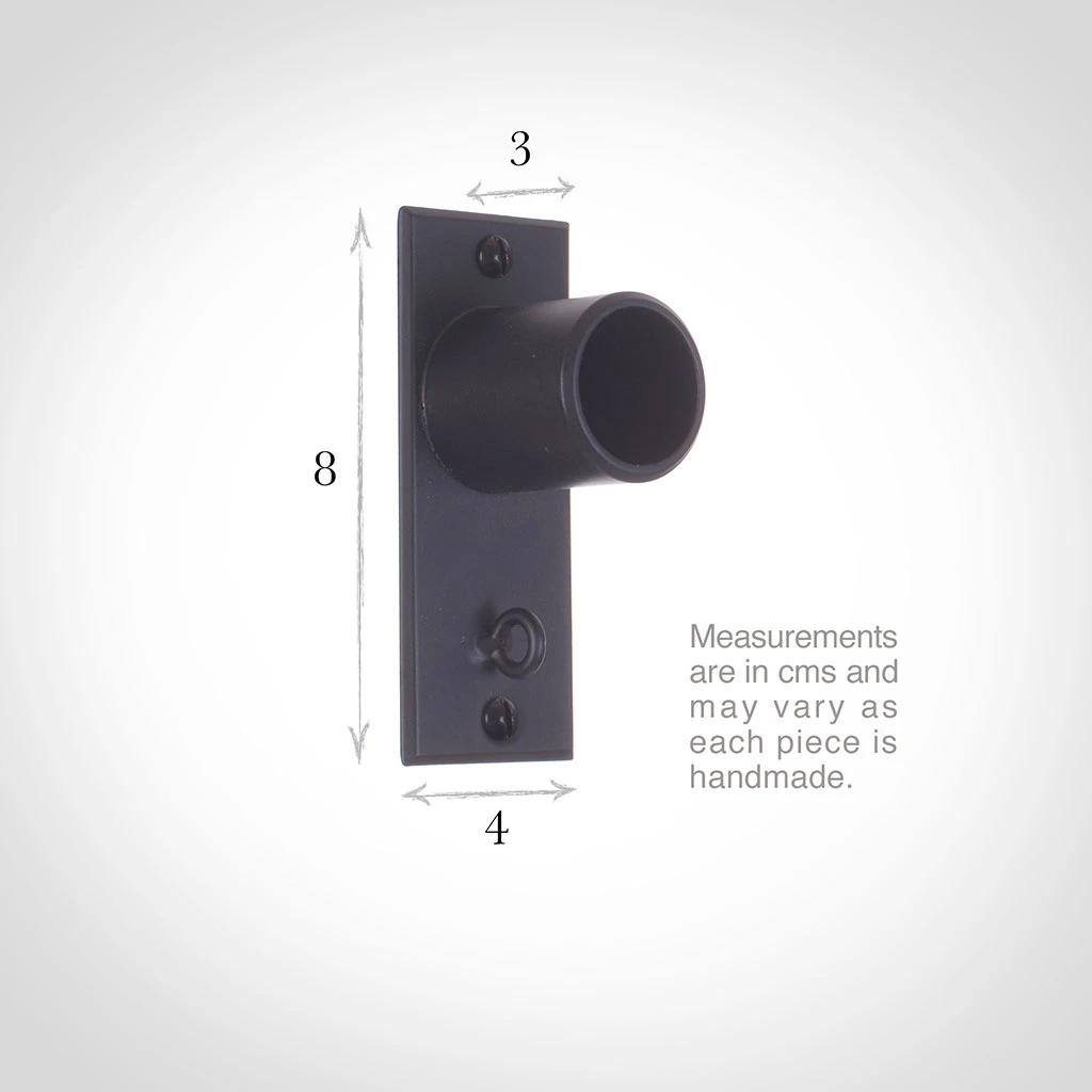 38mm Chapel Recess Bracket In Matt Black 5 38mm Chapel Recess Bracket In Matt Black - Image 3
