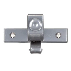20mm Chapel Extended Centre Bracket In Mercury -Curtains & Poles Sales 6079ME 21