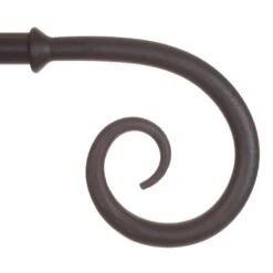 25mm Crook Finial In Beeswax