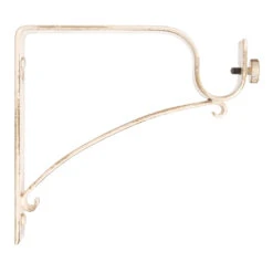 25mm Chapel Extended Standard Bracket In Old Ivory -Curtains & Poles Sales 6080OI 20