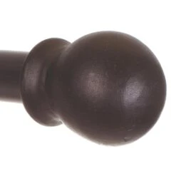 20mm Cannonball Finial In Beeswax -Curtains & Poles Sales 621bw 2