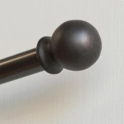 20mm Cannonball Finial In Beeswax -Curtains & Poles Sales 621bw 5
