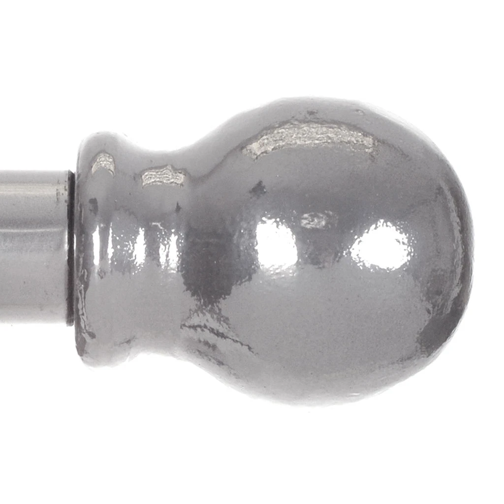 20mm Cannonball Finial In Mercury 3 20mm Cannonball Finial In Mercury