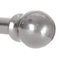 20mm Cannonball Finial In Mercury 8 20mm Cannonball Finial In Mercury -Curtains & Poles Sales 621me 2